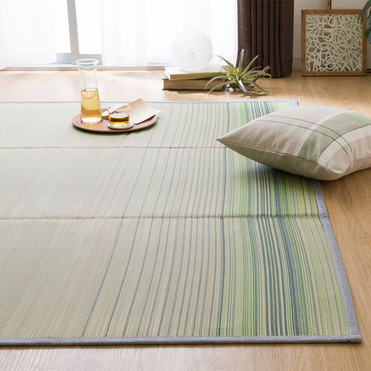 いぐさラグ(mo 180X280 GR) | ニトリネット【公式】 家具・インテリア通販