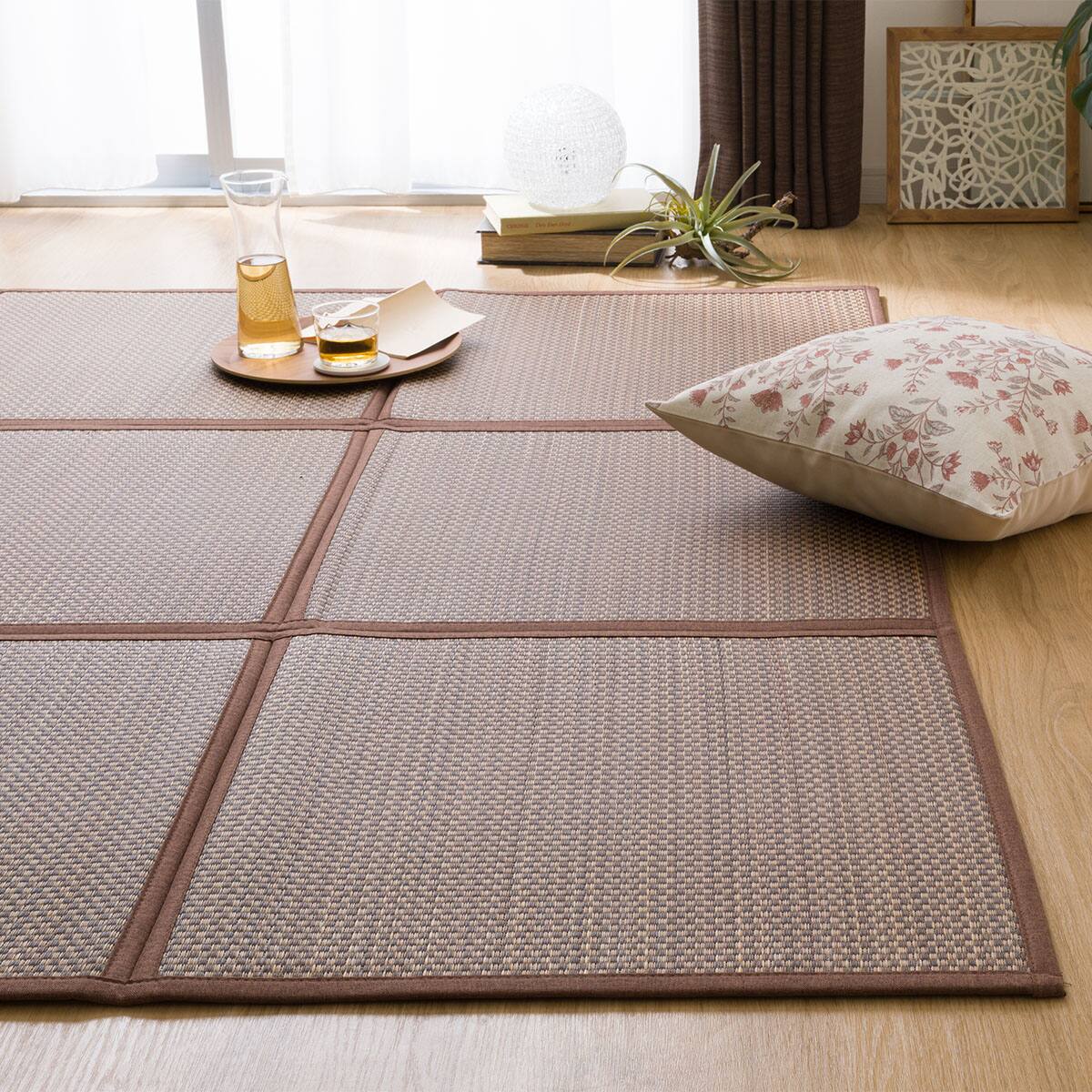 いぐさラグ(hk 180X240 BR) | ニトリネット【公式】 家具・インテリア通販