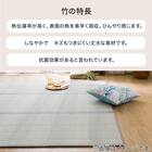 竹ラグ(da 120X180 BL) 3枚目画像