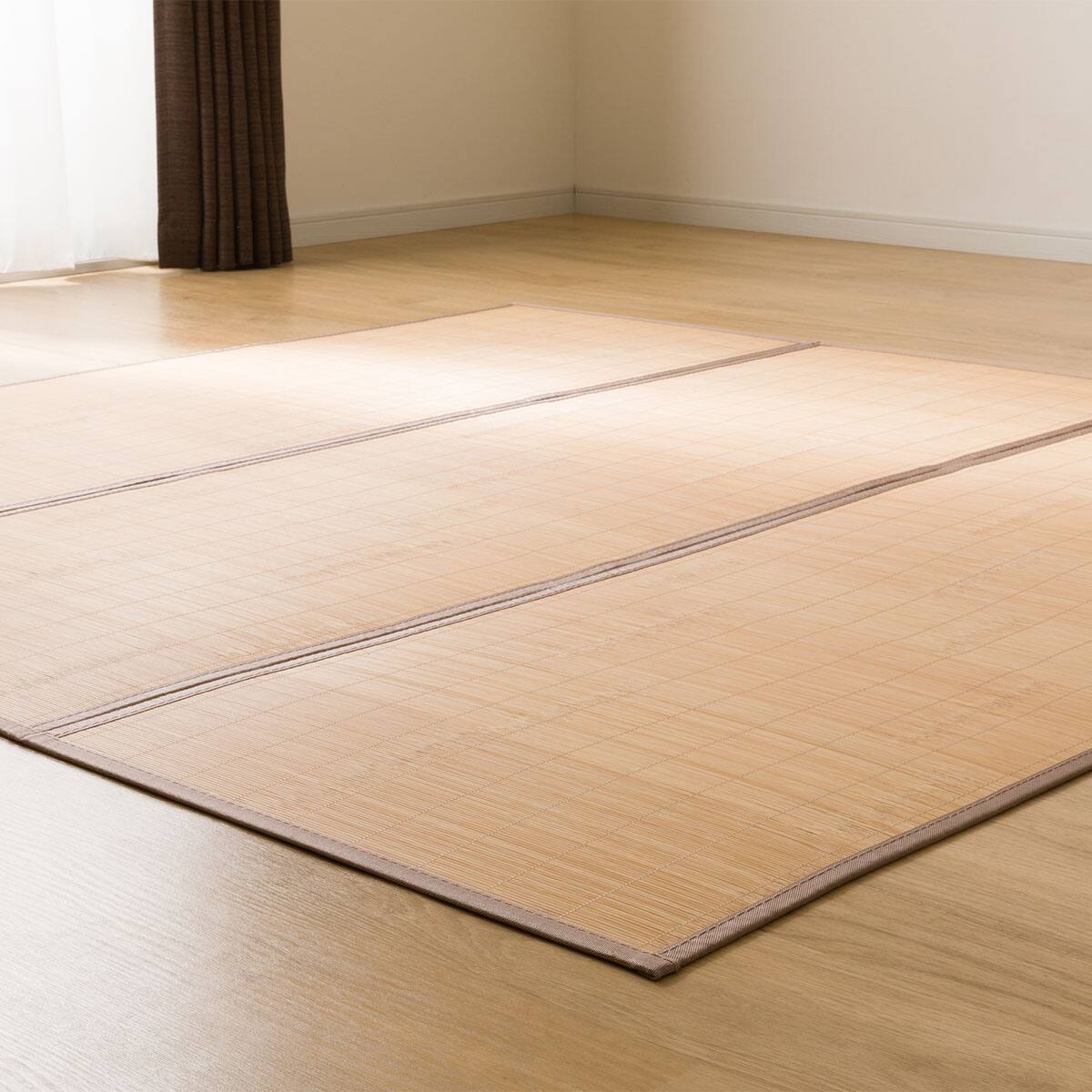 竹ラグ(pr 180X180 BR) | ニトリネット【公式】 家具・インテリア通販