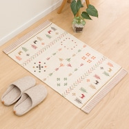 洗えるすべり止め付き フロアマット(50X80 FM11)