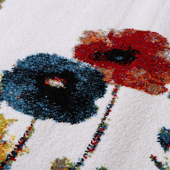 フロアマット(ボタニカルIV 60x90ダエン) 4枚目画像