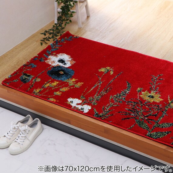 フロアマット(ボタニカルRE 50x80) 2枚目画像