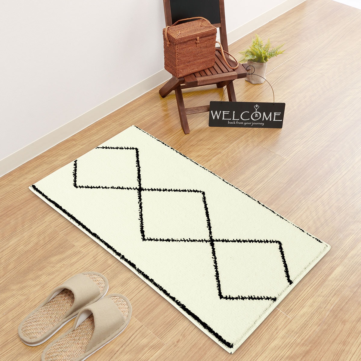 フロアマット(タフトダイヤ 50X80)通販 | ニトリネット【公式】 家具・インテリア通販