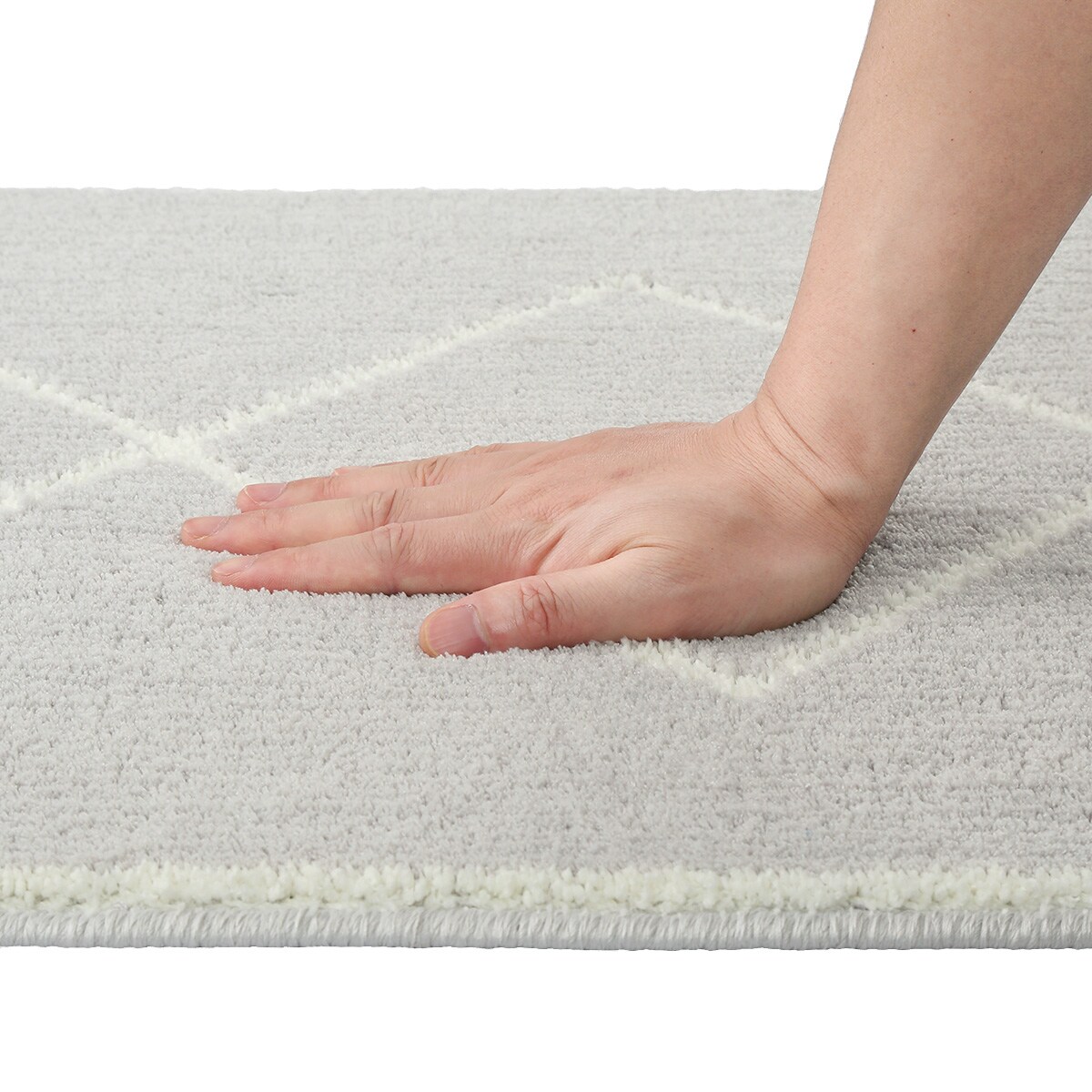 フロアマット(タフトダイヤGY 50X80)通販 | ニトリネット【公式】 家具・インテリア通販