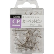 カーペットピン 28本入り(クリア)