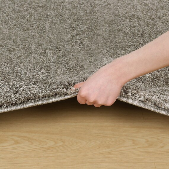 抗菌防臭 やわらかシャギーラグ(MO 185X185) 3枚目画像