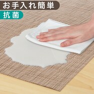 テキスタイル調 ダイニングフロアラグ(テスリンラグ TES)