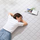 ウレタン入り洗える接触冷感ラグ(NクールSP キカn GY 130X185 TC11) 3枚目画像