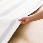 シェニール風 ボーダーラグ(Nボーダー 130X185cm ZP01) 2枚目画像