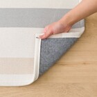 シェニール風 ボーダーラグ(Nボーダー 130X185cm ZP01) 3枚目画像