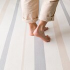 シェニール風 ボーダーラグ(Nボーダー 130X185cm ZP01) 4枚目画像