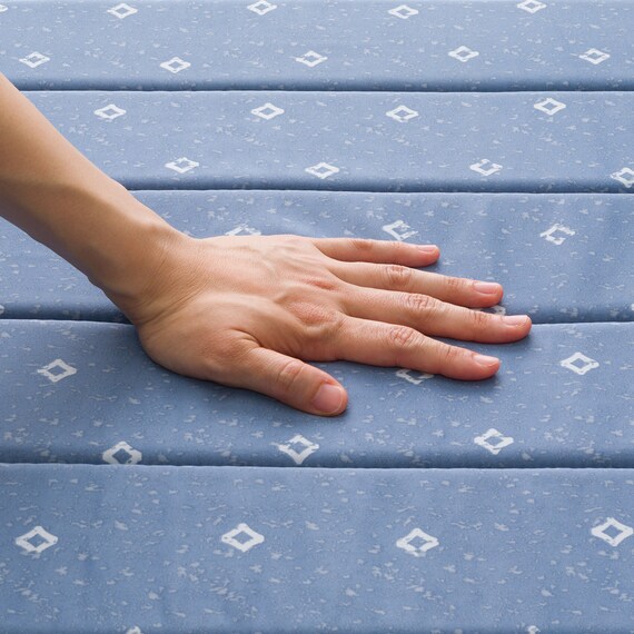 15mmウレタン入り接触冷感ラグ(NクールSPタイル 185X240 MX21) 15枚目画像