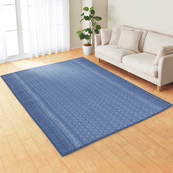 15mmウレタン入り接触冷感ラグ(NクールSPタイル 185X240 MX21) 18枚目画像