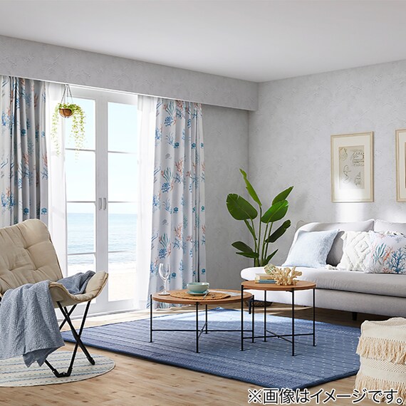 15mmウレタン入り接触冷感ラグ(NクールSPタイル 185X240 MX21) 21枚目画像