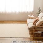 洗えるナチュラルコットン高機能ラグ 3枚目画像