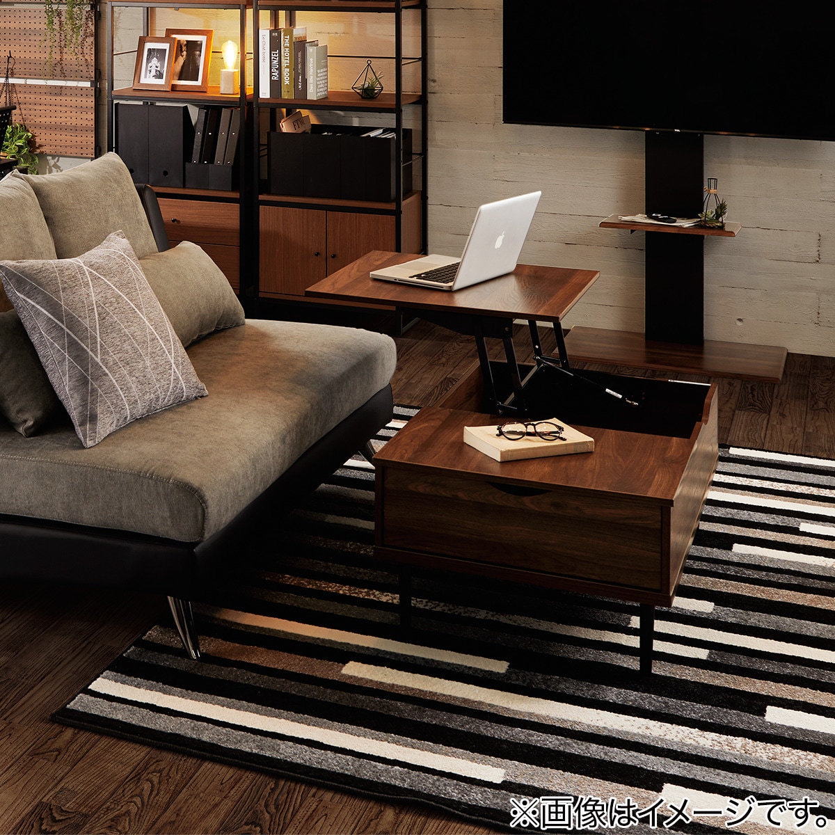 アクセントラグ(ネロ 160x230) | ニトリネット【公式】 家具