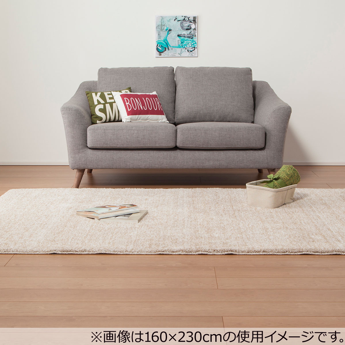 アクセントラグ(SシャギーBE 160X230)通販 | ニトリネット【公式