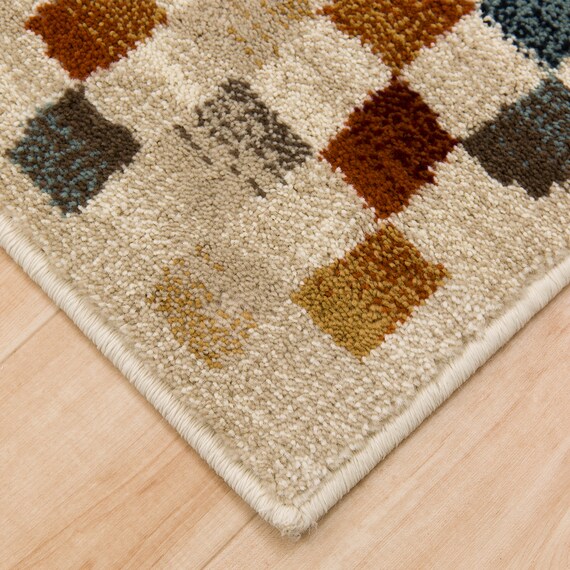 ウィルトン織りラグ(タマライ BE 240X340) 3枚目画像