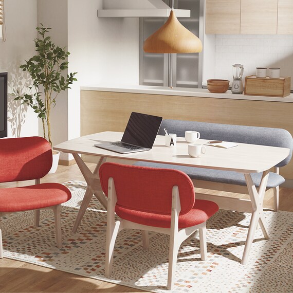 ウィルトン織りラグ(タマライ BE 240X240) 7枚目画像