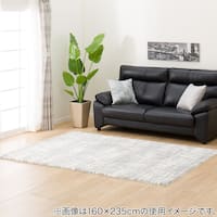 アクセントラグ(Nナノシャグ 133X190)(Living in Comfort)