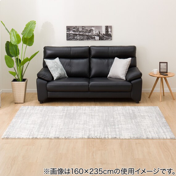 アクセントラグ(Nナノシャグ 133X190)(Living in Comfort) 2枚目画像