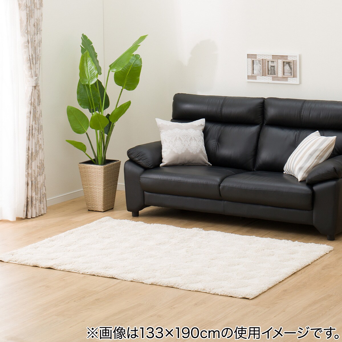 アクセントラグ(Nラカーザ 200X285)(Living in Comfort) | ニトリ