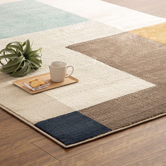 ウィルトン織りラグ(200X285 ORW02) 1枚目画像