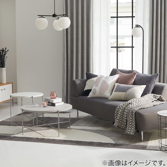 ウィルトン織りラグ(160X235 ORW04)(Living in Comfort) 4枚目画像