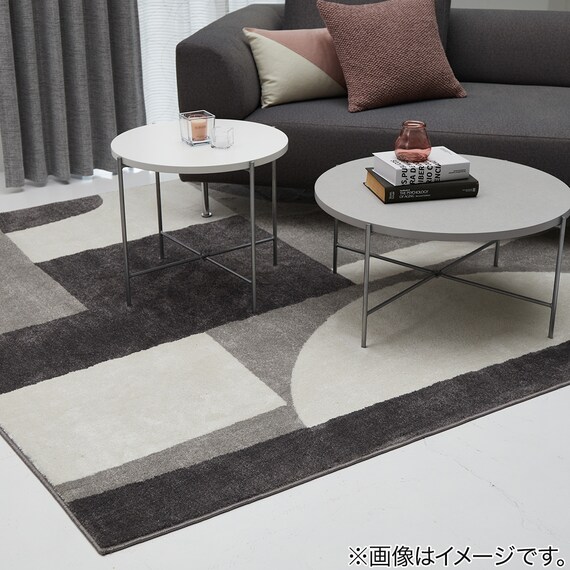 ウィルトン織りラグ(200X285 ORW04)(Living in Comfort) 2枚目画像