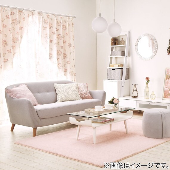 アクセントラグ(ウサギラグ3 160X230 RO US04) 13枚目画像