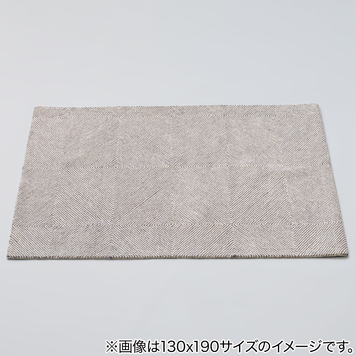 ハンドタフトラグ 160x230cm 約2.3畳 ANM012(Living in Comfort