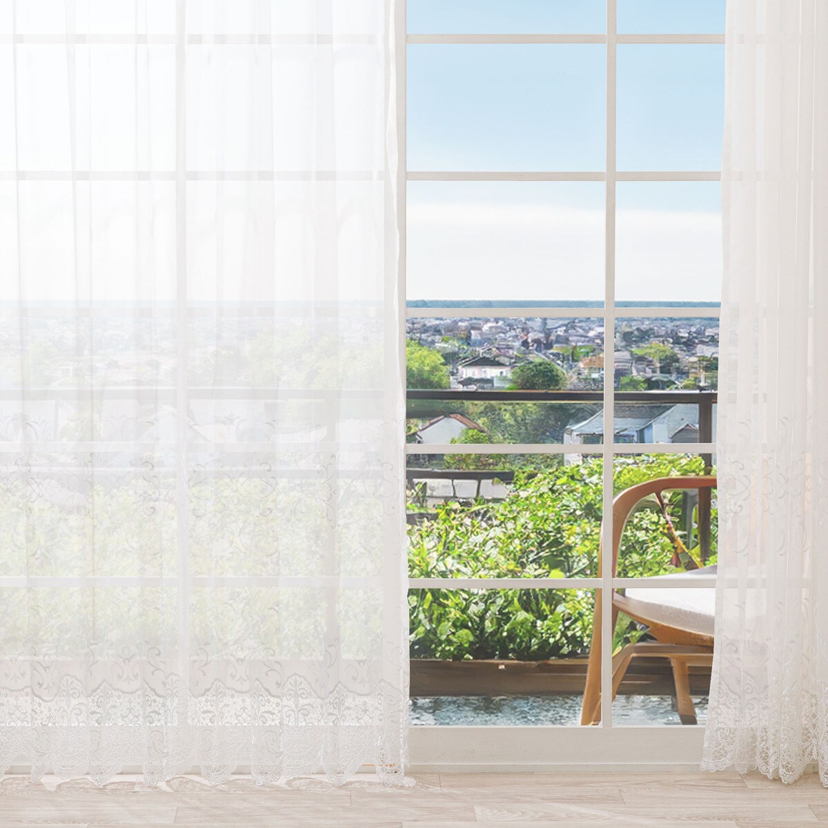 オーダーレースカーテン　リリカラ　2枚セット　新品未使用 レース サーラ リリカラ｜カーテン・オーダーカーテン取扱点数10,000点