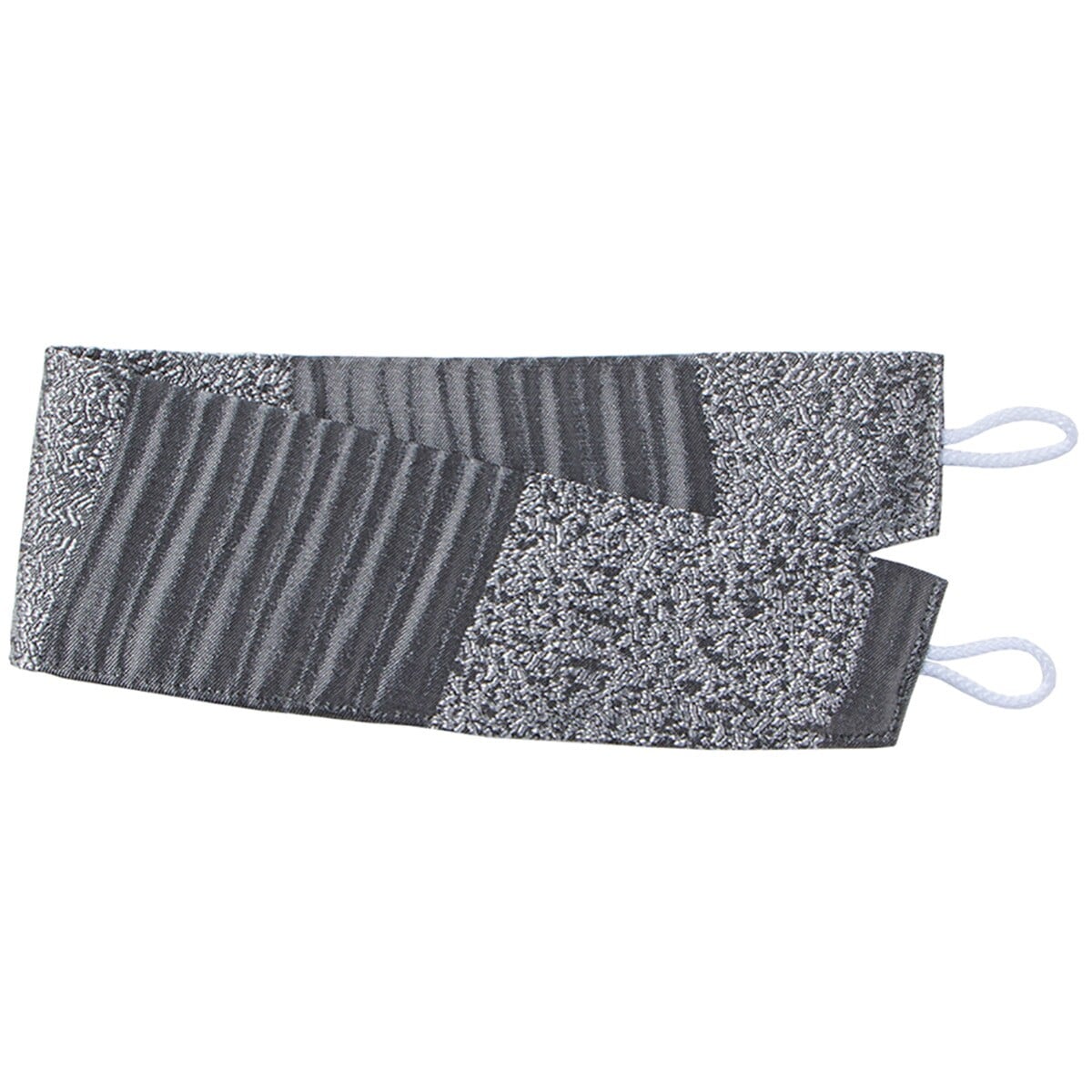 遮光1級オーダーカーテン モニク2裏地付き グレー 2倍ヒダ(幅-100/丈