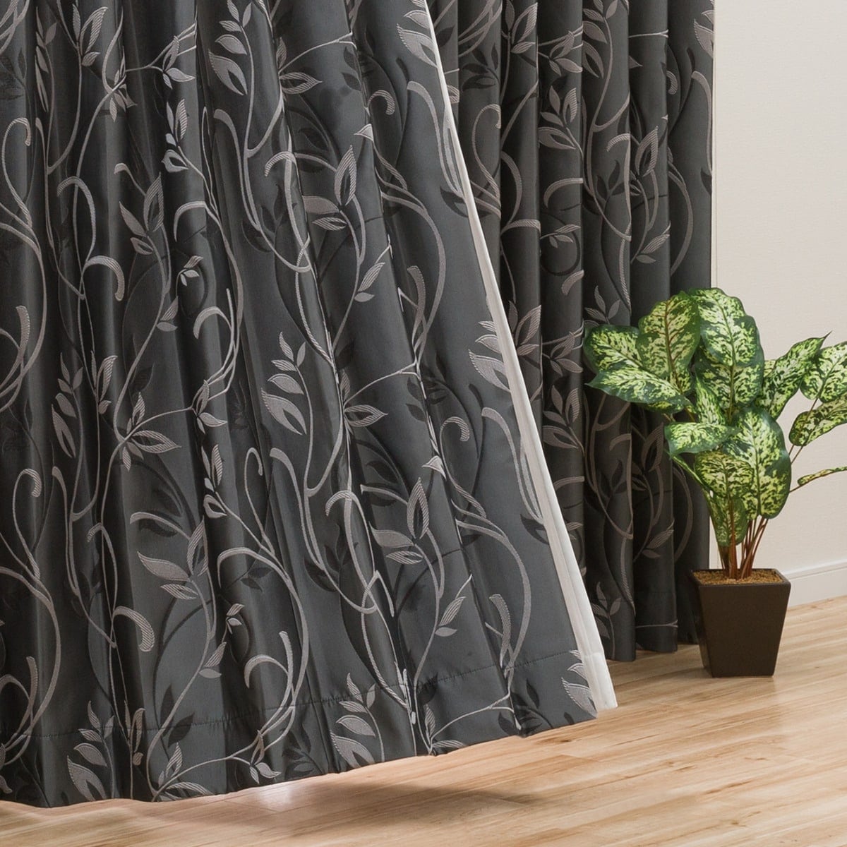 ニトリ カーテンタッセル 遮光 遮音性効果 1組分 グレー ニトリ カーテンタッセル 遮光 遮音性効果 1組分 グレー