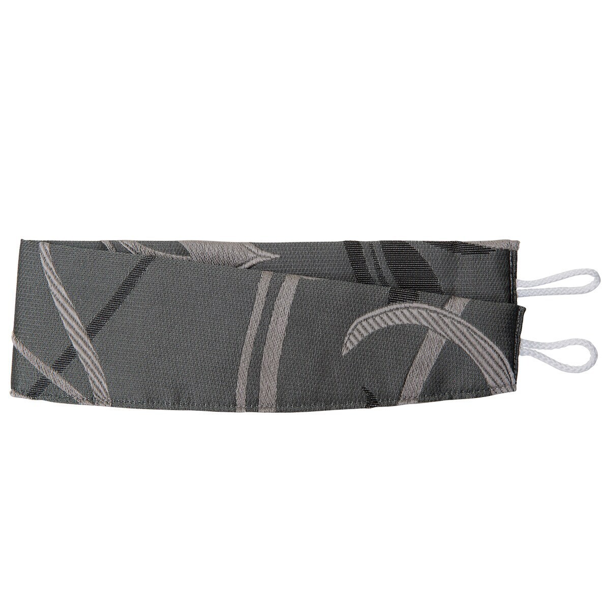 裏地付きオーダーカーテン アルビレオ グレー 2倍ヒダ(幅-100/丈-140cm