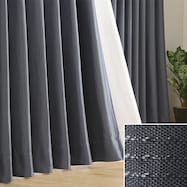 オーダーカーテン アルク ブルー ZAS-06 2倍ヒダ