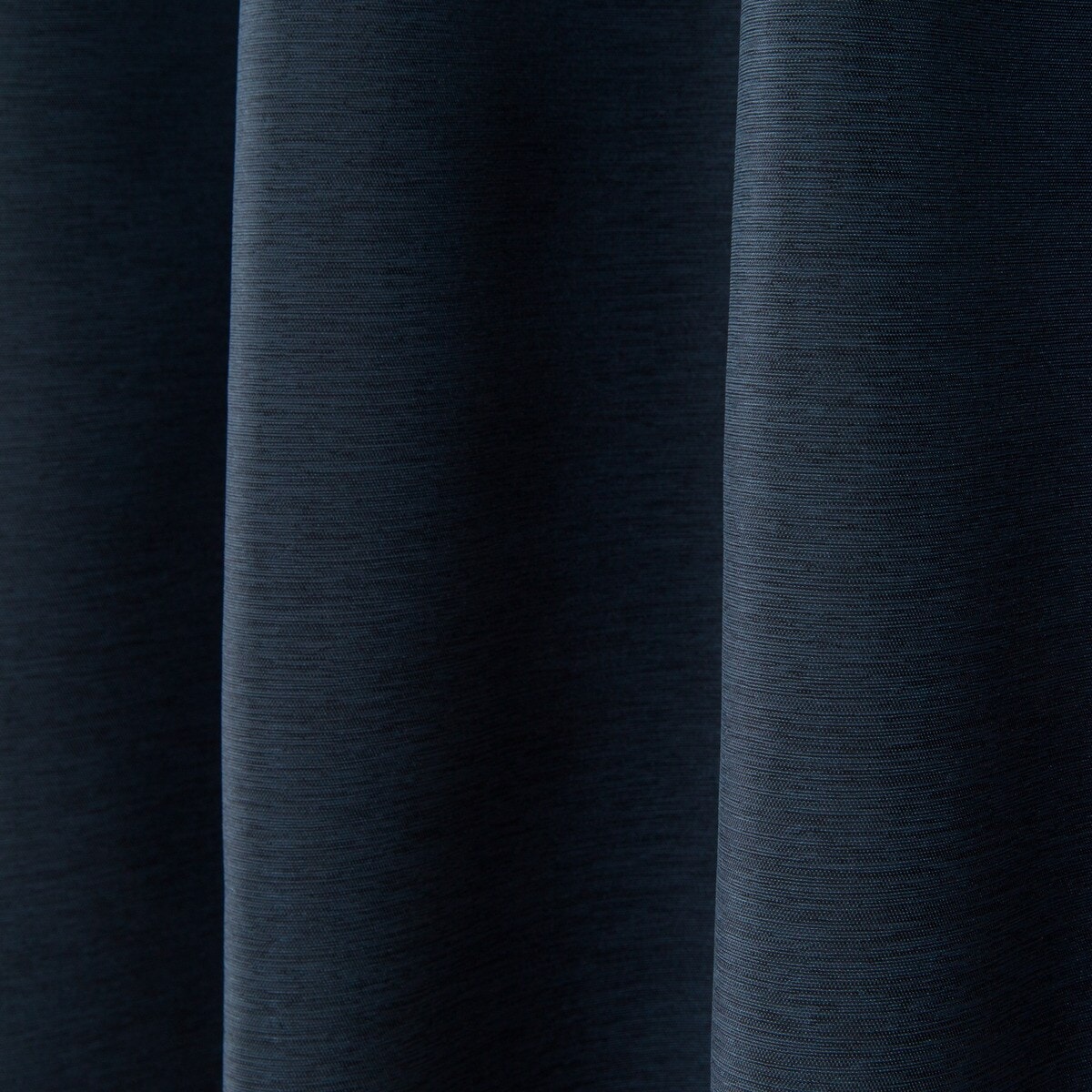 遮光1級・遮熱オーダーカーテン ウーノ ディープブルー 2倍ヒダ(幅-100