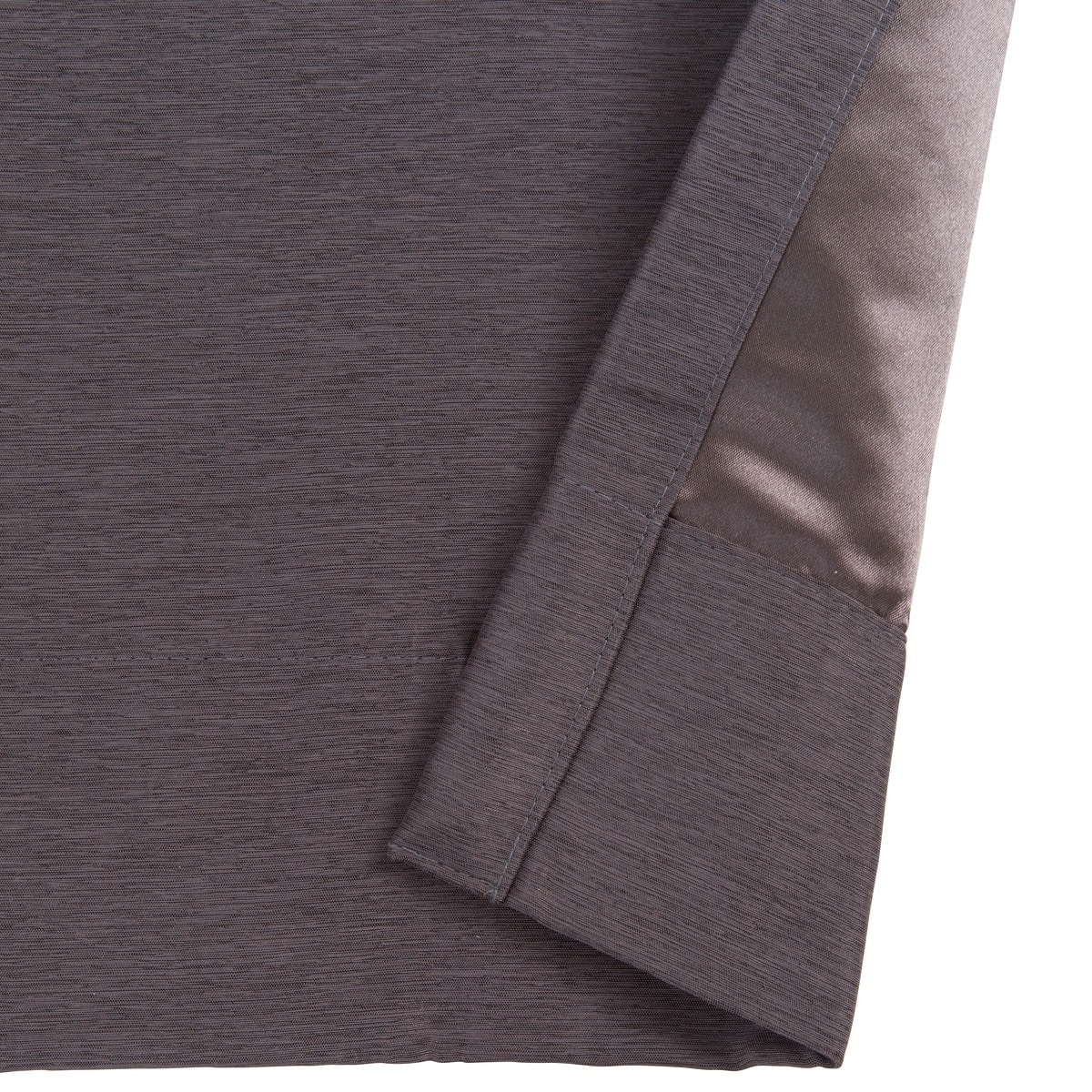 遮光1級オーダーカーテン ウーノ ダークグレー 2倍ヒダ(幅-100/丈