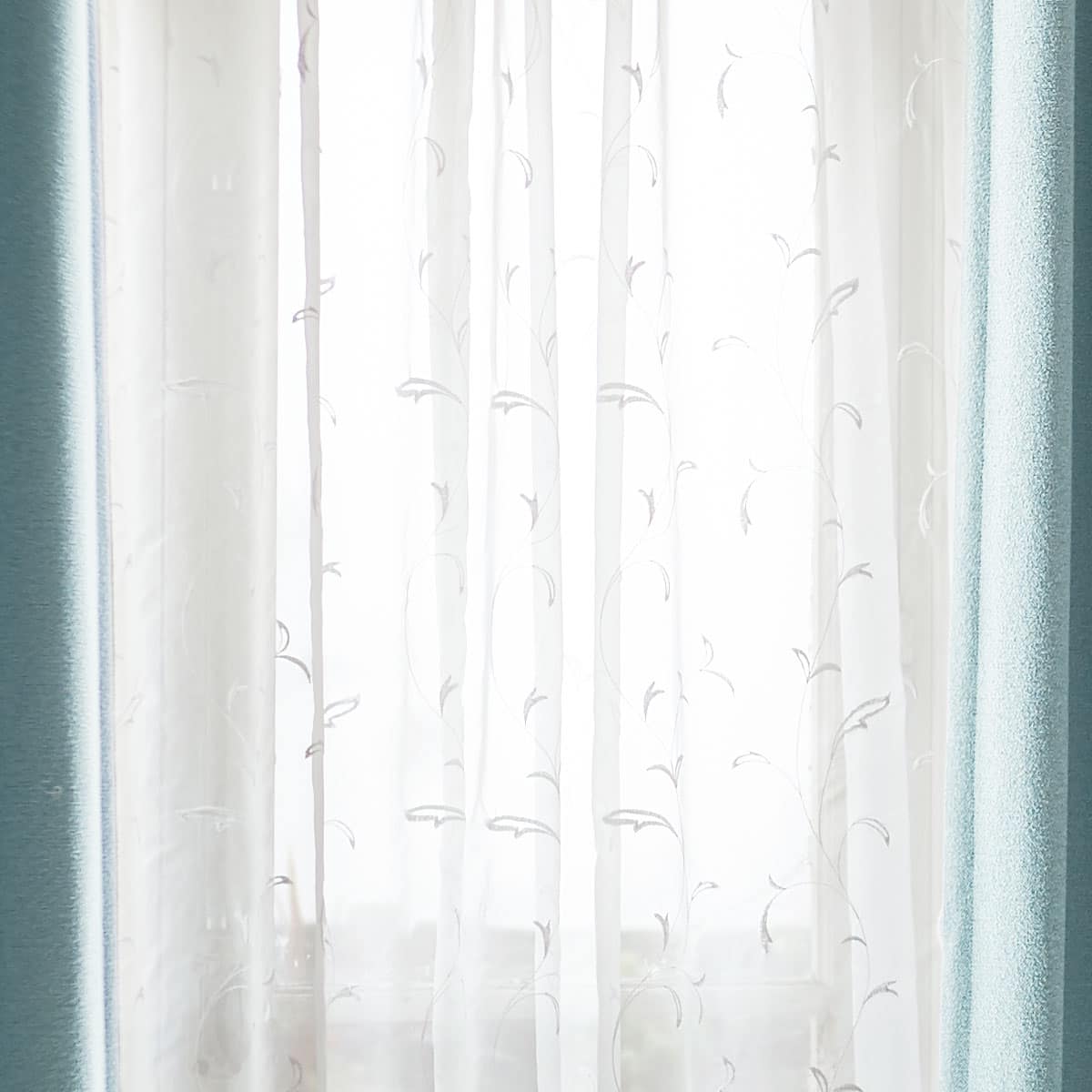 防炎オーダーレース ダッソ 2倍ヒダ(幅-100/丈-140cm) | ニトリネット