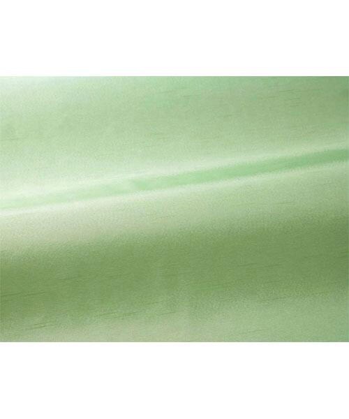 ⑤オーダーカーテン　ロシェ　グリーン 遮光1級オーダーカーテン ロシェコーティング グリーン 1.5倍