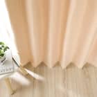 遮光1級・遮熱・防炎カーテン(ノーチェ オレンジ 100X185X2) 15枚目画像