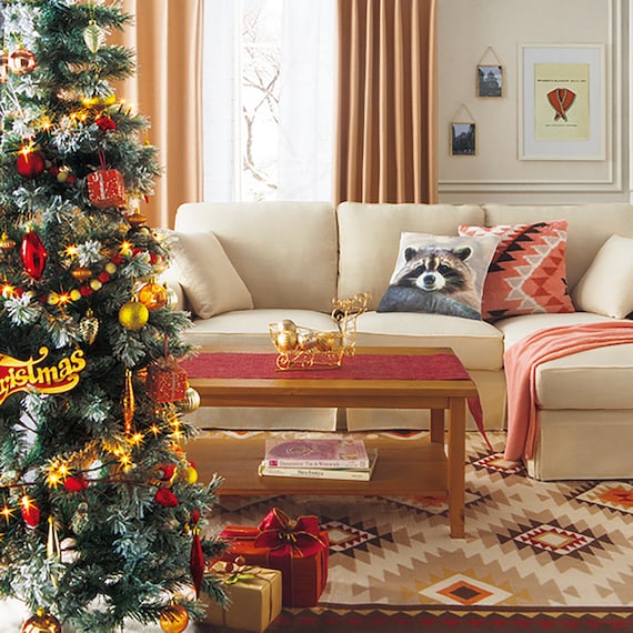 遮光1級・遮熱・防炎カーテン(ノーチェ オレンジ 100X185X2) 16枚目画像