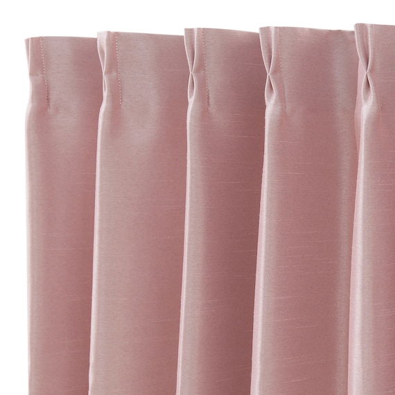 (1枚入り)遮光2級・遮熱カーテン(クレア ローズ 100X135X1) 5枚目画像