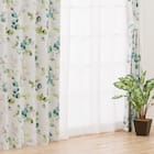 遮光2級・遮熱・花粉キャッチカーテン(キャッチCボタニカ 100X135X2) 3枚目画像