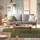 遮光2級・遮熱・花粉キャッチカーテン(キャッチCボタニカ 100X135X2) 19枚目画像