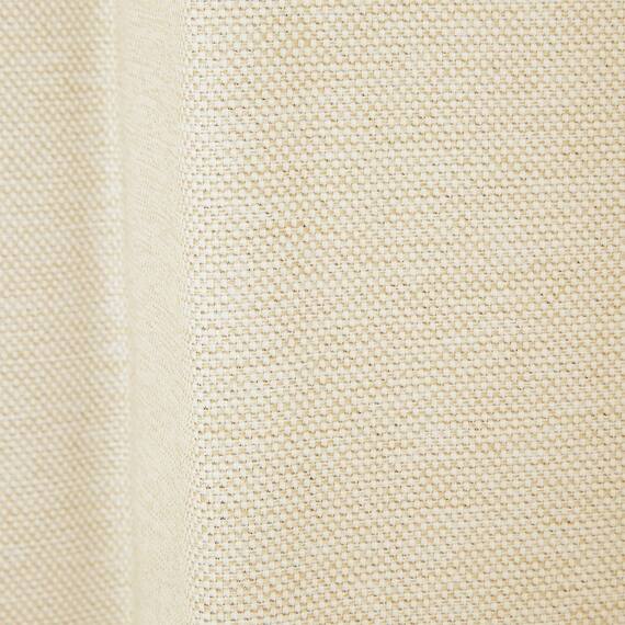 遮光2級・遮熱・防炎・50サイズカーテン(ノーブル3 アイボリー 100X210X2) 5枚目画像