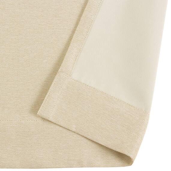 遮光2級・遮熱・防炎・50サイズカーテン(ノーブル3 アイボリー 100X210X2) 6枚目画像