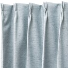 遮光1級・遮熱・遮音カーテン(レーベル ターコイズブルー 100X110X2) 6枚目画像