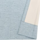 遮光1級・遮熱・遮音カーテン(レーベル ターコイズブルー 100X110X2) 9枚目画像